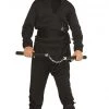 RG Costumes Black Ninja Costume (Child) Boys