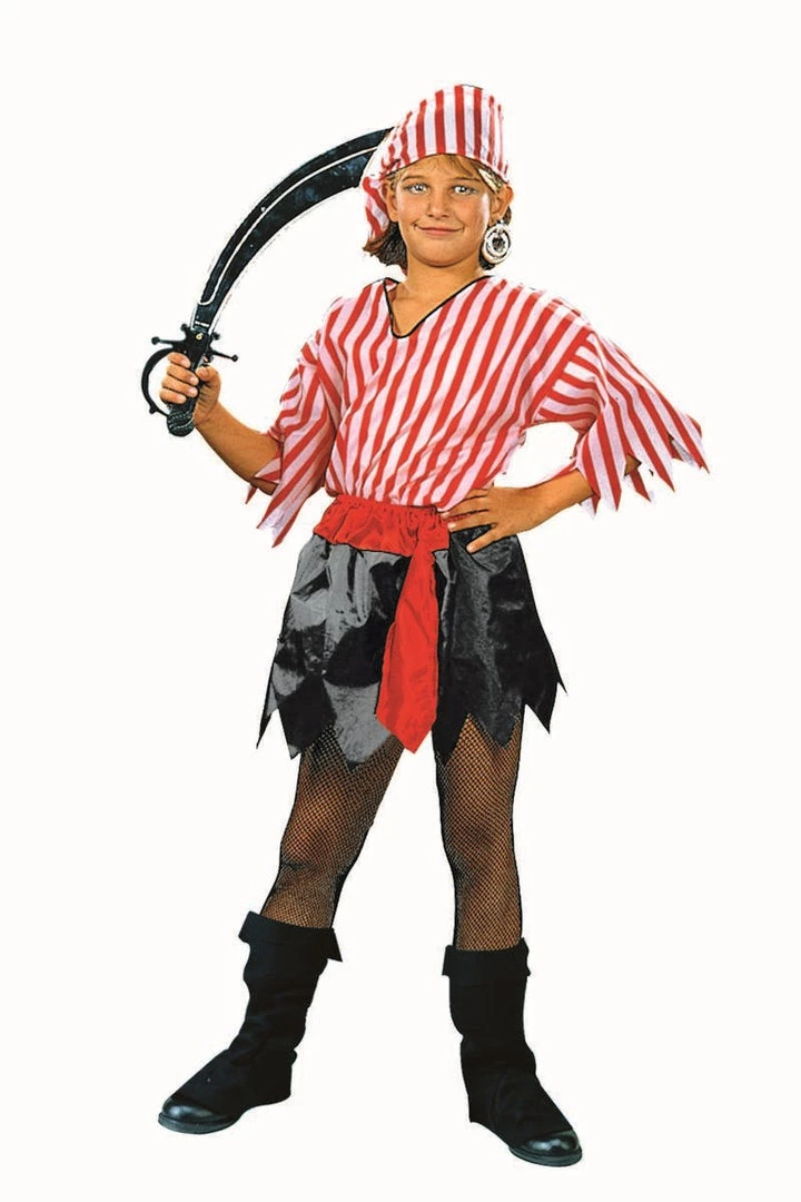 RG Costumes Child Halloween Costume - Pirate Girl Girls 3 RG Costumes Child Halloween Costume - Pirate Girl Girls