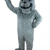 MaskUS Grey Bulldog Mascot Costume Mascot Costumes