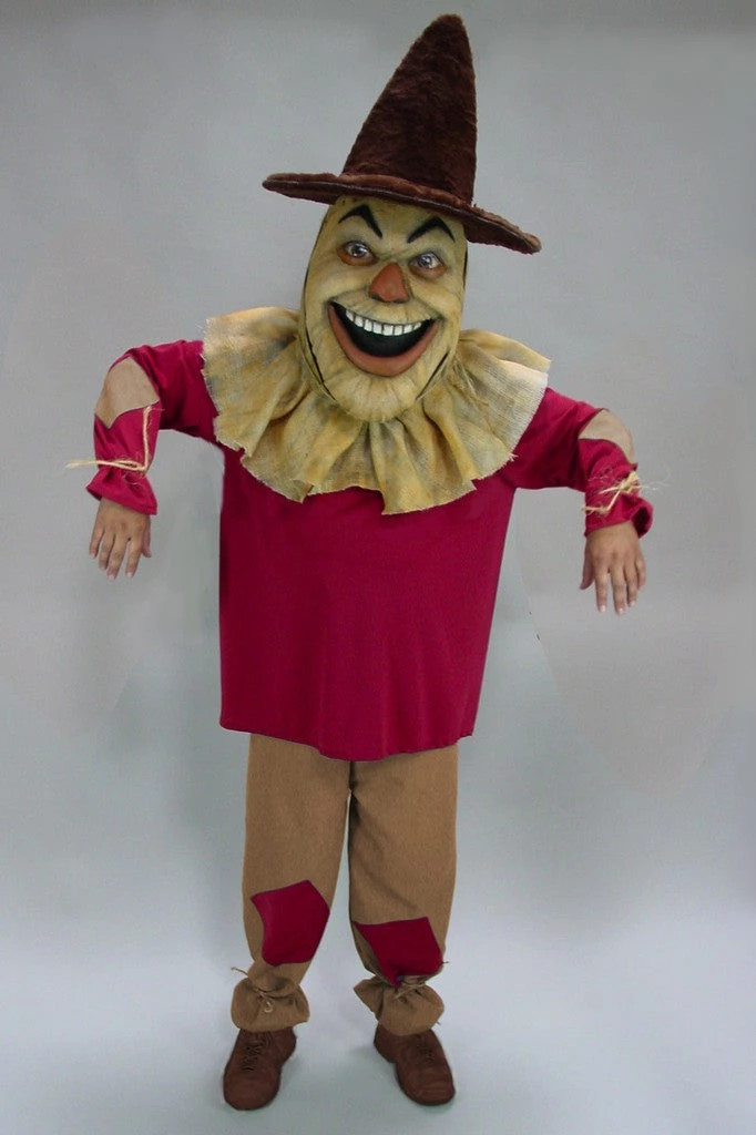 MaskUS Scarecrow Mascot Costume 5 MaskUS Scarecrow Mascot Costume