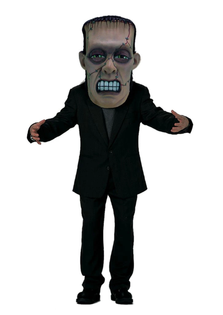 MaskUS Mascot Costumes Stitches Frankenstein Mascot Head 3 MaskUS Mascot Costumes Stitches Frankenstein Mascot Head