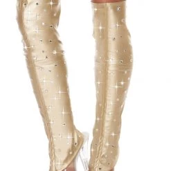 Roma Costume Rhinestone Leg Warmers Accessories