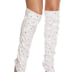Roma Costume Rhinestone Leg Warmers Accessories