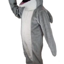 MaskUS Mascot Costumes Grey Dolphin Mascot Costume