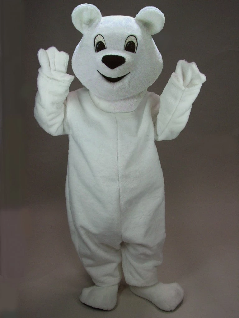 MaskUS Snowball Polar Bear Mascot Costume 3 MaskUS Snowball Polar Bear Mascot Costume