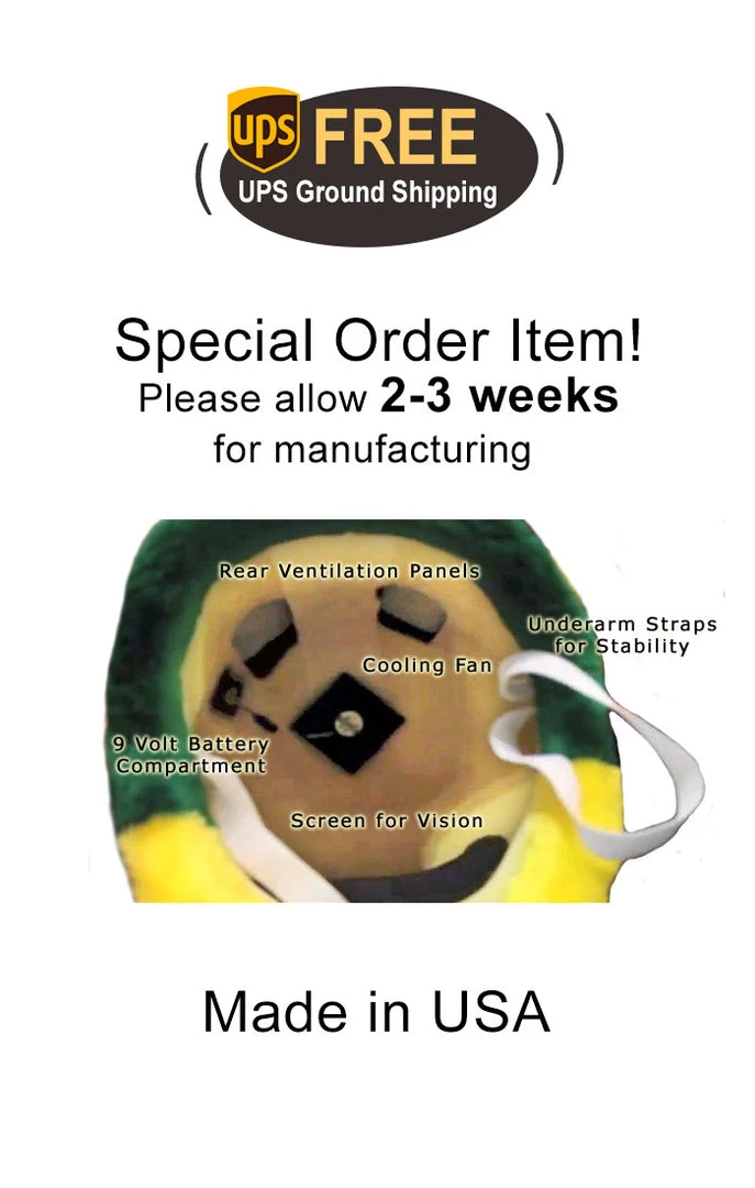 MaskUS Scarecrow Mascot Costume 4 MaskUS Scarecrow Mascot Costume