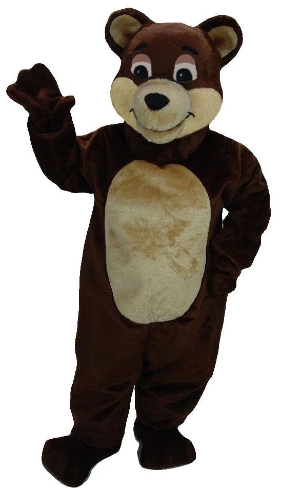 MaskUS Mascot Costumes Chocolate Bear Mascot Costume 3 MaskUS Mascot Costumes Chocolate Bear Mascot Costume