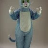 MaskUS Blue Cat Mascot Costume