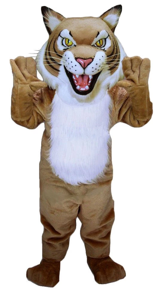 MaskUS Fierce Wildcat Mascot Costume 3 MaskUS Fierce Wildcat Mascot Costume