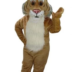 MaskUS Mascot Costumes Friendly Bobcat Mascot Costume
