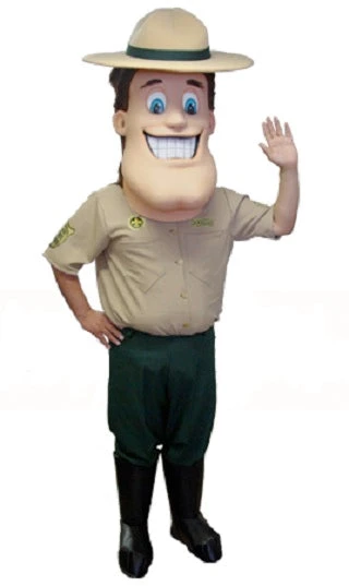 MaskUS Mascot Costumes Park Ranger Mascot Costume 3 MaskUS Mascot Costumes Park Ranger Mascot Costume