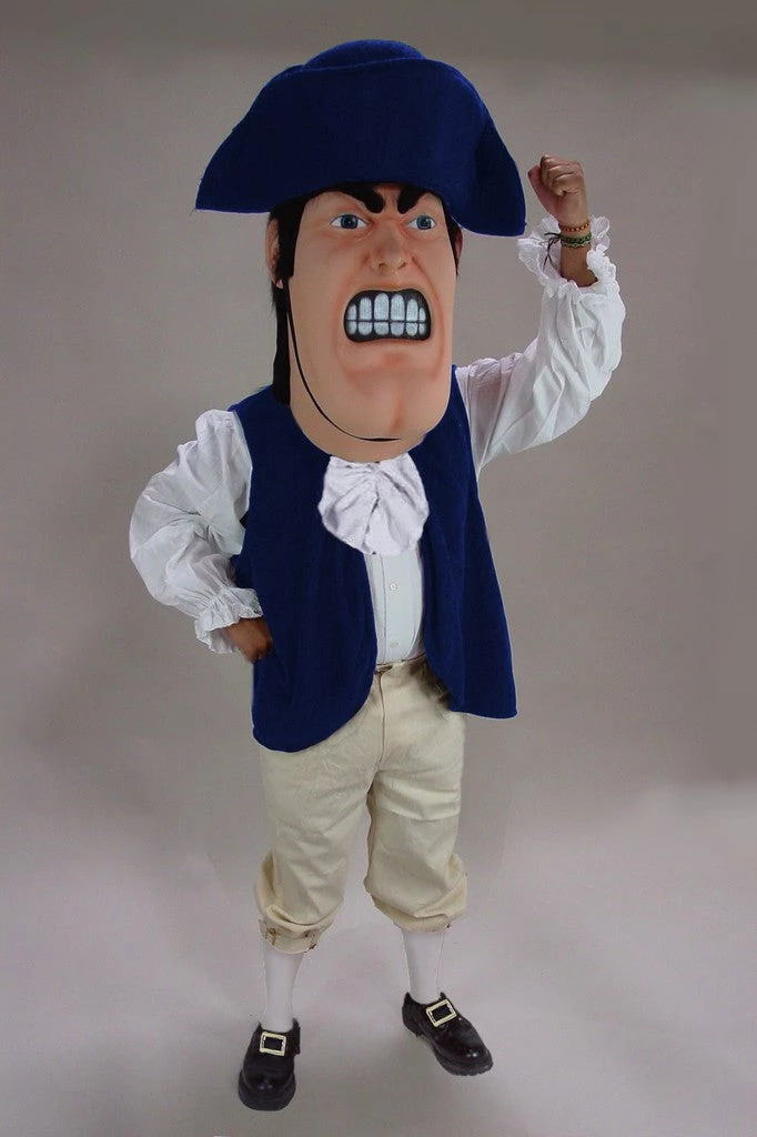 MaskUS Revolutionary Mascot Costume Mascot Costumes 3 MaskUS Revolutionary Mascot Costume Mascot Costumes