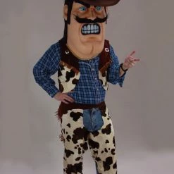 MaskUS Cowboy Mascot Costume Mascot Costumes