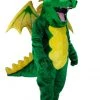MaskUS Mascot Costumes Green Dragon Mascot Costume 2 MaskUS Mascot Costumes Green Dragon Mascot Costume