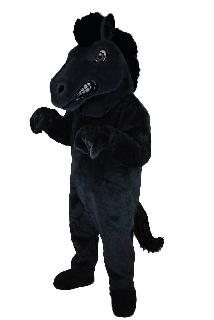 MaskUS Fierce Stallion Horse Mascot Costume Mascot Costumes 3 MaskUS Fierce Stallion Horse Mascot Costume Mascot Costumes