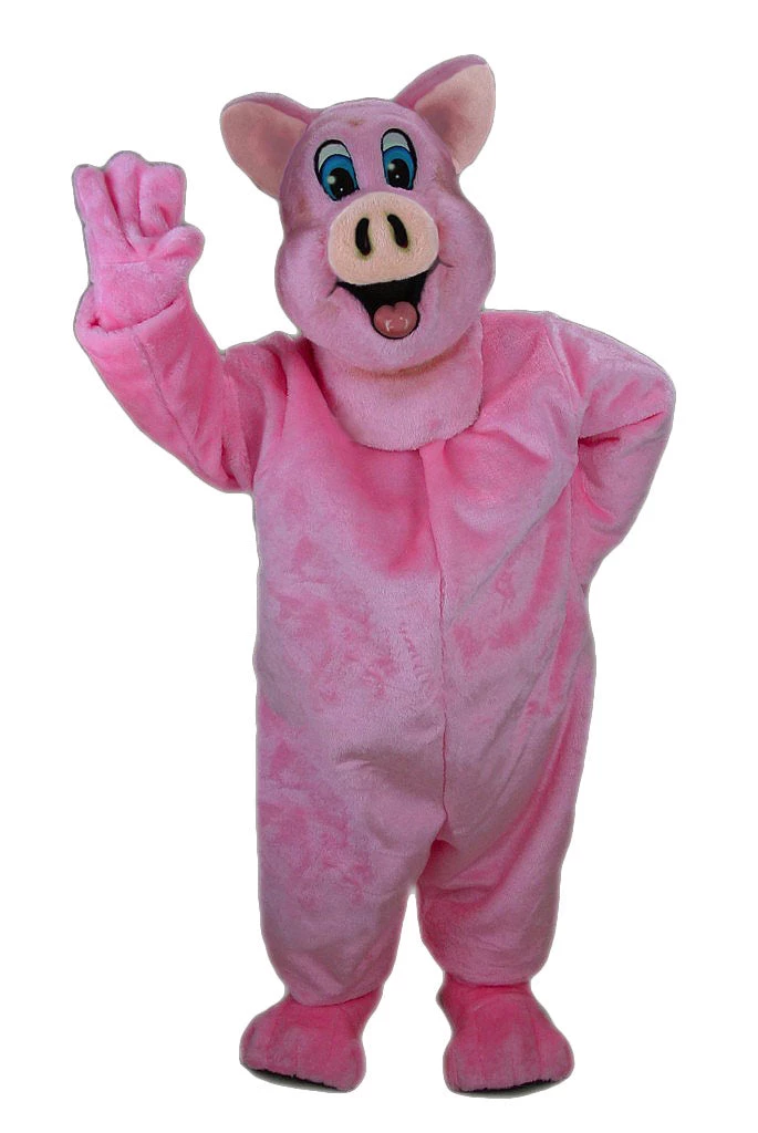 MaskUS Mascot Costumes Pig Mascot Costume 3 MaskUS Mascot Costumes Pig Mascot Costume