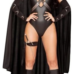 Roma Costume Sexy Ninja Villain Costume Womens Costumes