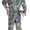 RG Costumes Camouflage Commando Costume With Helmet