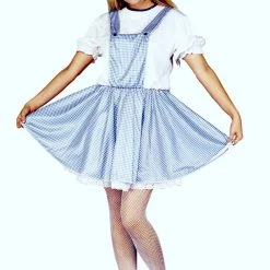 RG Costumes Girls Prairie Girl Dorothy Costume