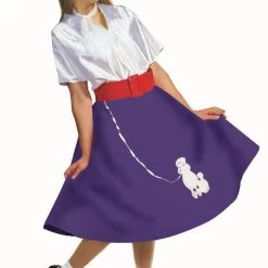 RG Costumes Womens Costumes Poodle Skirt W/ Blouse 50s Dress