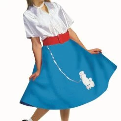 RG Costumes Womens Costumes Poodle Skirt W/ Blouse 50s Dress