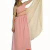 RG Costumes Roman Toga Pink 1 RG Costumes Roman Toga Pink