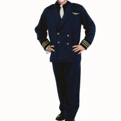 RG Costumes Mens Costumes Flight Captain XL Costume