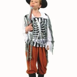 RG Costumes Skull Pirate 3-D (Boys)