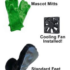 MaskUS Mascot Costumes Iguana Mascot Costume (Thermolite) 10 MaskUS Mascot Costumes Iguana Mascot Costume (Thermolite)