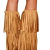 Roma Costume Fringed Leg Warmers Accessories
