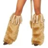 Roma Costume Accessories Fringe Leg Warmers