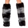 Roma Costume Striped Leg Warmers