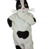 MaskUS Black & White Rabbit Mascot Mascot Costumes