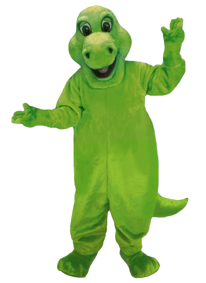 MaskUS Mascot Costumes Green Dinosaur Mascot Costume 3 MaskUS Mascot Costumes Green Dinosaur Mascot Costume