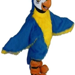 MaskUS Mascot Costumes Blue Macaw Mascot Costume