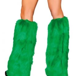 Roma Costume Fur Leg Warmers Accessories