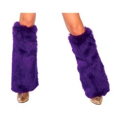 Roma Costume Fur Leg Warmers Accessories