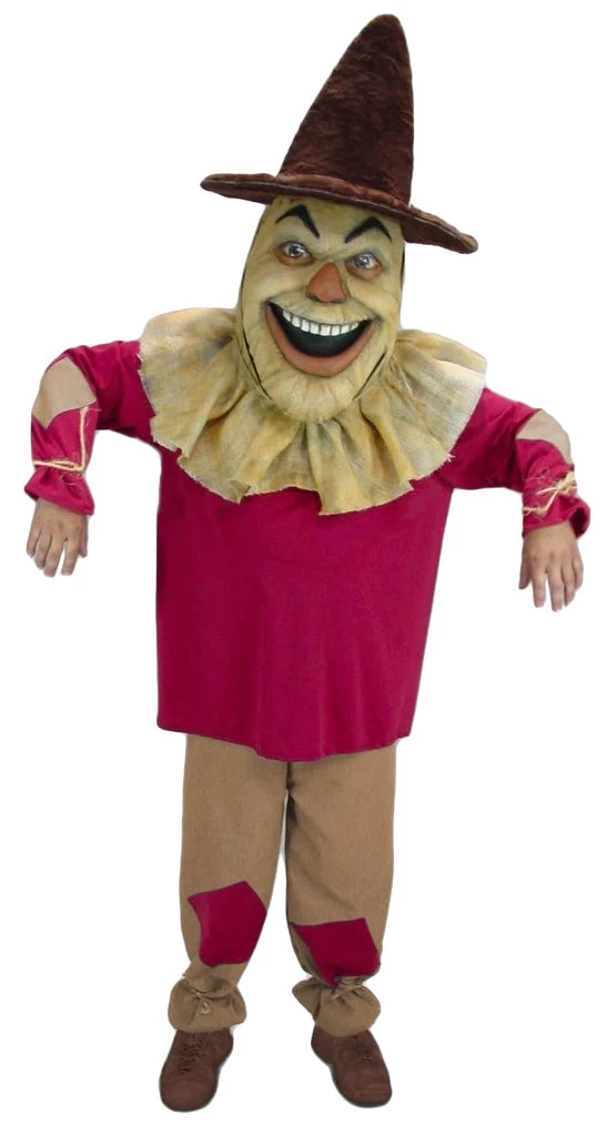 MaskUS Scarecrow Mascot Costume 3 MaskUS Scarecrow Mascot Costume