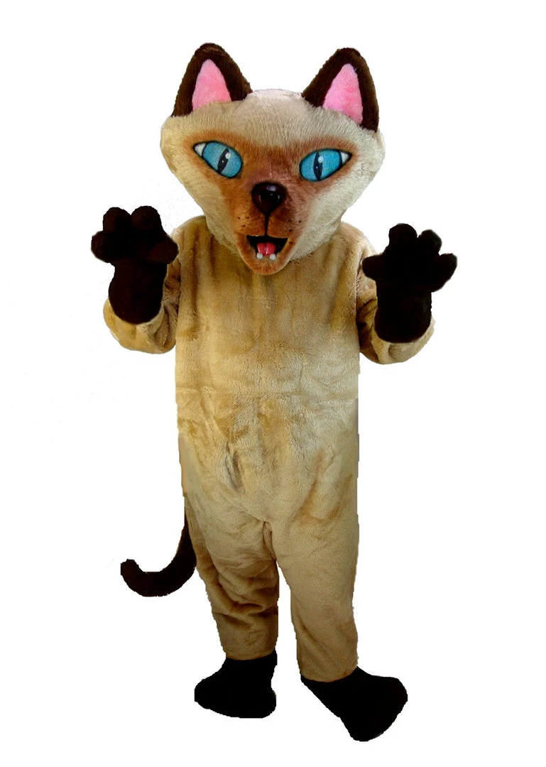 MaskUS Mascot Costumes Siamese Cat Mascot (Thermolite) 3 MaskUS Mascot Costumes Siamese Cat Mascot (Thermolite)