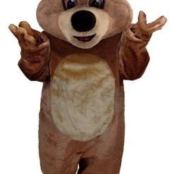 MaskUS Brown Teddy Bear Mascot (Thermolite)
