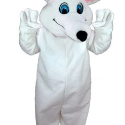 MaskUS White Mouse Mascot Costume (Thermolite) Mascot Costumes