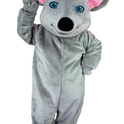 MaskUS Grey Mouse Mascot Costume (Thermolite)