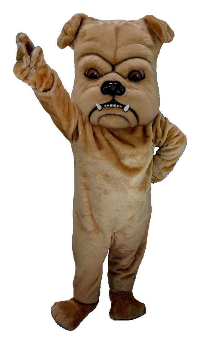 MaskUS Mascot Costumes Tan Bulldog Mascot Costume (Thermolite) 3 MaskUS Mascot Costumes Tan Bulldog Mascot Costume (Thermolite)