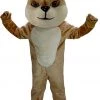 MaskUS Cream Bulldog Mascot Costume (Thermolite)