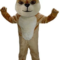 MaskUS Cream Bulldog Mascot Costume (Thermolite)