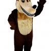 MaskUS Mascot Costumes Brown Wolf Mascot Costume (Thermolite)