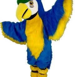 MaskUS Blue Macaw Bird Mascot Costume (Thermolite) Mascot Costumes