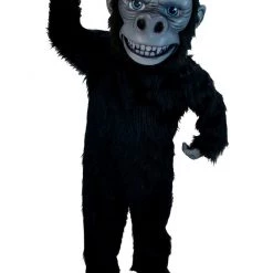 MaskUS Black Gorilla Mascot Costume (Thermolite)