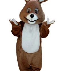 MaskUS Brown Bunny Mascot Costume (Thermolite) Mascot Costumes