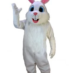 MaskUS Mascot Costumes White Rabbit Mascot Costume (Thermolite)
